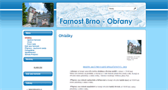 Desktop Screenshot of farnost-obrany.cz